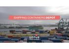 Shipping container depot | LOTUS Containers