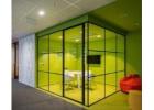 Create Open, Airy Spaces with Frameless Partitions