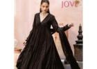 Discover Latest Designer cotton anarkali suit set  Online - JOVI India Collection