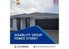 Disability group homes Sydney