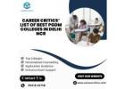 Career Critics’ List of Best PGDM Colleges in Delhi NCR