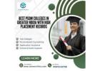 Best PGDM Colleges in Greater Noida with High Placement Records