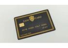 matte black credit card