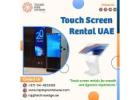 Touch Screen Rental UAE for Trade Shows & Exhibitions