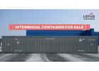 Intermodal container for sale | LOTUS Containers