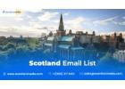 Expand Your Reach with Verified Scotland Business Email List