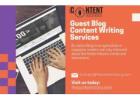 Guest Blog Content Writing Services – How to Create Impactful Content for Maximum Reach