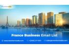 Purchase the Best France Business Email List for Marketing