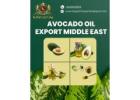 Avocado Oil Export Middle East