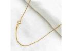 14kt solid gold rope chain