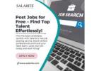 Post Jobs for Free – Find Top Talent Effortlessly!