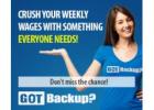 GotBackup: The Ultimate Passive Income Opportunity!