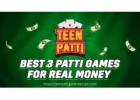 Play Teen Patti Real Cash Game To Win Money