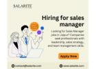 Sales Manager Jobs in Jaipur: Lead the Way in a Dynamic Market