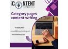 SEO-Optimized Category Pages Content Writing – Boost Conversions with thecontentstory