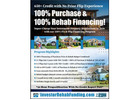 100% FIX & FLIP FINANCING - 1ST TIME & EXPERIENCED INVESTORS OK!