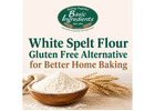 White Spelt Flour Gluten Free Alternative for Better Home Baking In