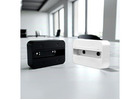 Single Track Holder 90 MM Black White for Secure and Durable Track Installation
