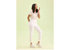 Go Colors White Pants for Women with Modern Elegance