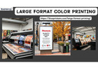 For enhanced brand visibility, commercial houses prefer well-made large format color printing soluti