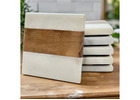 Buy Durable Marble Coasters for Home, Office, and Gift Giving- Perilla Home