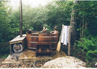 Experience Outdoor Relaxation with a Wood Fired Hot Tub from Northern Lights Cedar Tubs