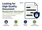 Looking for High Quality Document Redaction Services?