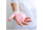 Silicone Menstrual Cup with Soft, Flexible & Secure Fit