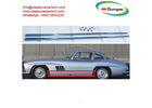 Sill Trim for Mercedes 300SL Gullwing/Roadster (1957-1963)