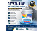 Crystalline Waterproofing Coating for Deep Concrete Penetration