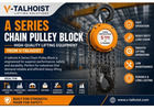 A Series Chain Pulley Block in