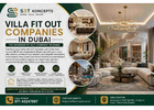 Villa Fit Out Companies in Dubai | Top Interior Fit Out Company in Dubai
