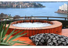 Wood Cedar Hot Tub Crafted for Relaxation by Northern Lights Cedar Tubs