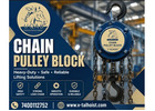 Best Chain Pulley Block Manufacturer - V-talhoist