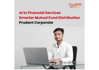 AI in Financial Services: Smarter Mutual Fund Distribution | Prudent Corporate -