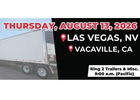 Reserve Your Spot for the Upcoming Aug Trailers Auction, Las Vegas, NV / Vacaville, CA