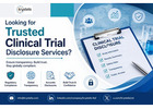 Looking for Trusted Clinical Trial Disclosure Services?