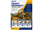 Heavy Equipment for Sale in India
