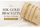 Shop 10k Gold Bracelets for Men & Women in Usa,Texas – Goldenlinq