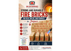 Strong and durable fire bricks for kiln, boiler, and furnace in Jaipur