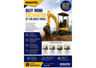 Buy Mini Excavator at the Best Price