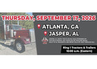 Online Tractor & Trailers Auction Hampton (Atlanta), GA / Jasper, AL Sep 2026