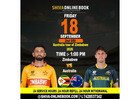 Zimbabwe vs Australia 2nd ODI Today: Live Commentary | Shiva Book 247