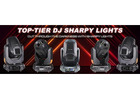 Professional DJ Sharpy Light Delhi for Dynamic Event Lighting