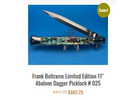 Choose razor-sharp Switchblade Knives in varied sizes, shapes, colours, and styles