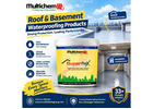 Roof & Basement Waterproofing Products