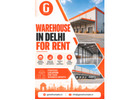 Warehouse in Delhi for Rent – Find the Right Space - Ganesh Complex