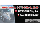 Upcoming Auction In Burgettstown, PA / Saugerties, NY Oct. 2026