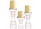 Shop for a Decorative Wooden Pillar Candle Holder With Timeless Appeal – Perilla Home