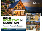 Build a Homestay in the Mountains for a Peaceful Getaway
